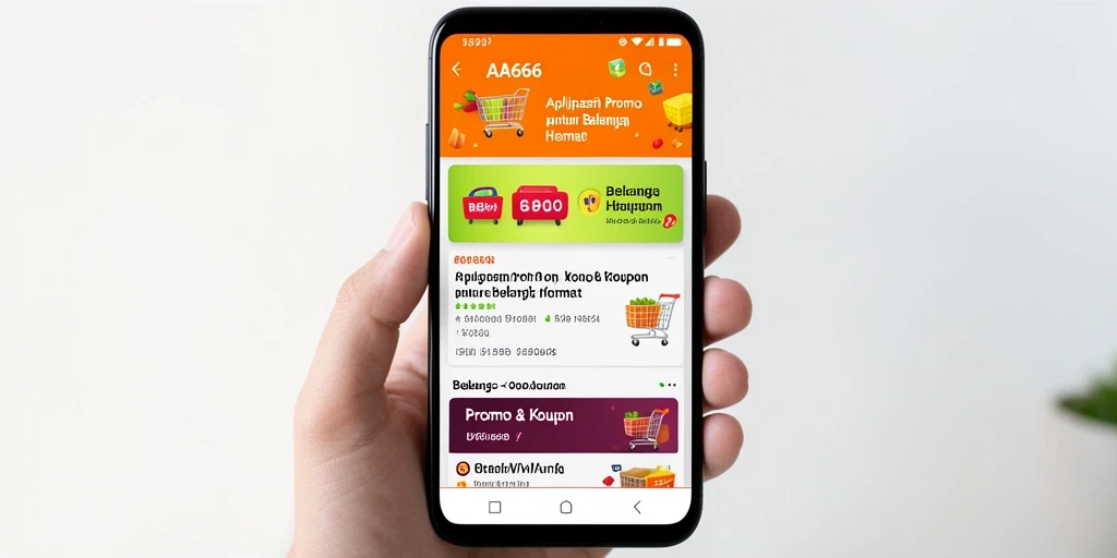Tampilan antarmuka aplikasi AA666 yang sederhana dan mudah digunakan.