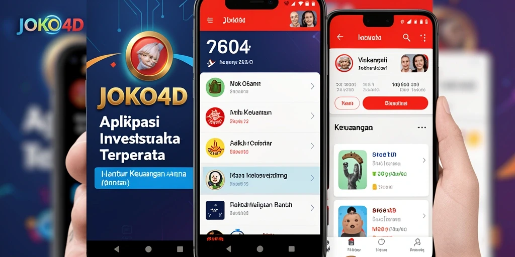 Tampilan antarmuka pengguna JOKO4D yang modern dan ramah pengguna.