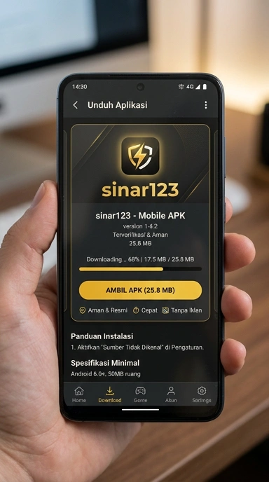 Unduh dan Instal Apk Sinar123 Untuk Android